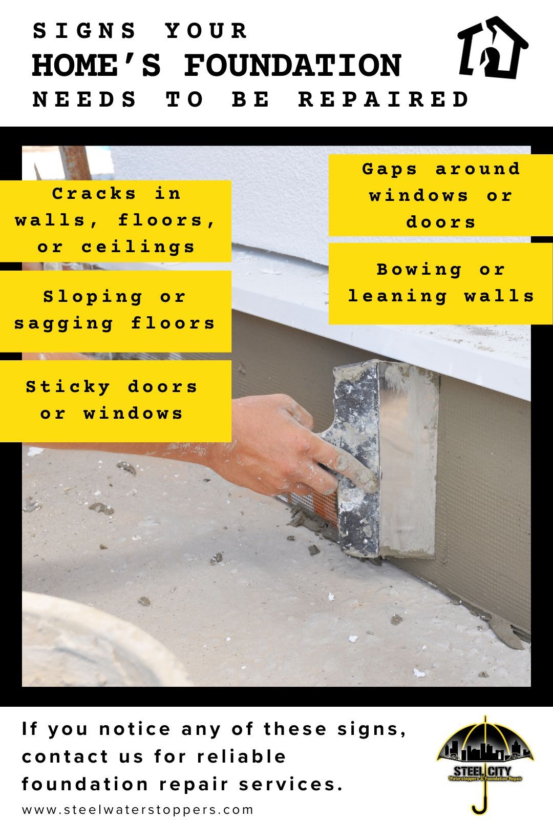 What Happens If You Don't Repair Your Foundation Learn More Steel